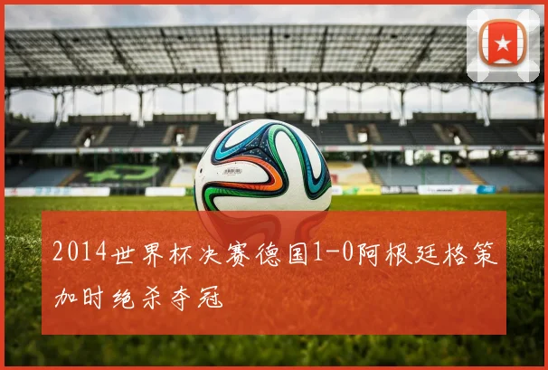 2014世界杯决赛德国1-0阿根廷格策加时绝杀夺冠