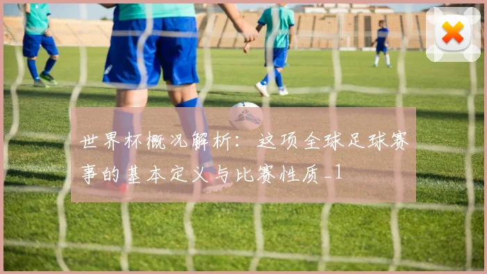 世界杯概况解析：这项全球足球赛事的基本定义与比赛性质_1
