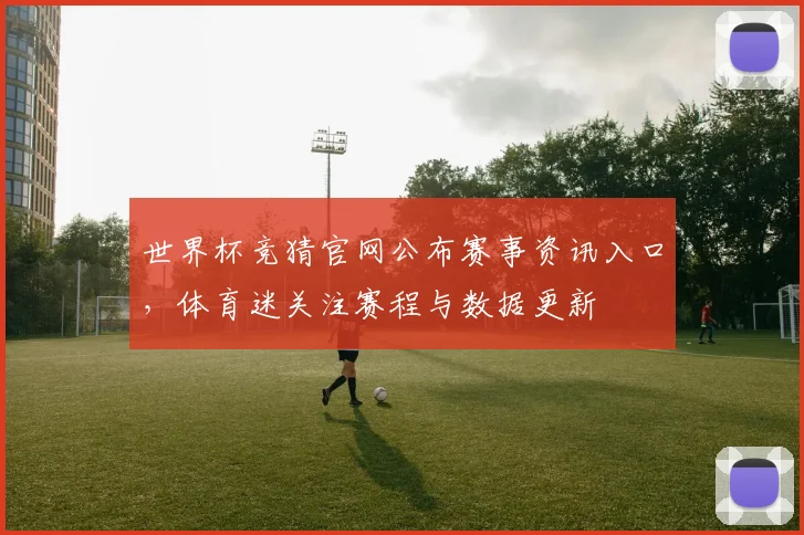 世界杯竞猜官网公布赛事资讯入口，体育迷关注赛程与数据更新